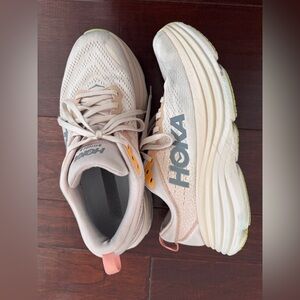 Hoka Cream and Gray Interior